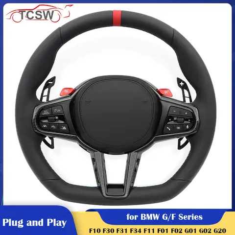 자동차 스티어링 휠 풀 세트 어셈블리 BMW G/F 시리즈 G20 G21 G30 G80 G82 G42 M4 F82 M5 F90 M3 F80 X5 F10 F20 F30 X7 X3M