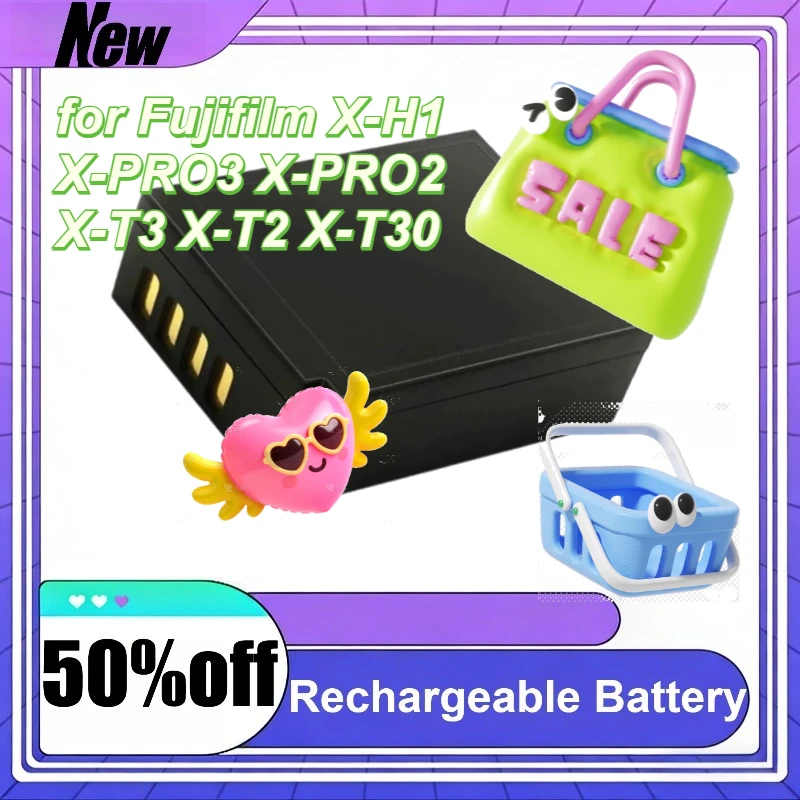 

NP-W126S 7.2V 1260mAh for Fujifilm X-H1 X-PRO3 X-PRO2 X-T3 X-T2 X-T30 Camera Battery