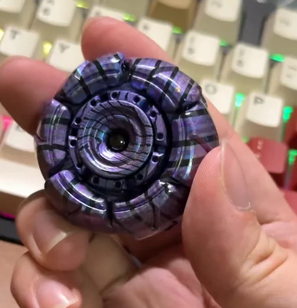 Used EDC GoBiggeR+Zircuti Agitation spinner metal decompression toy