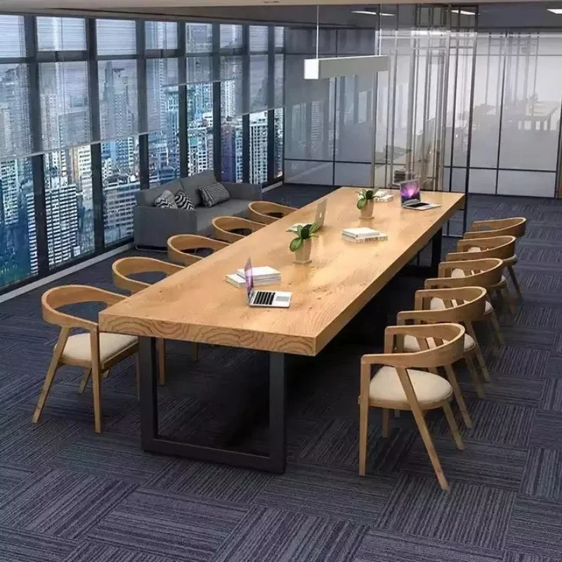 

Vintage Wood Conference Table - Office Furniture | High Quality Solid Wood Conference Table