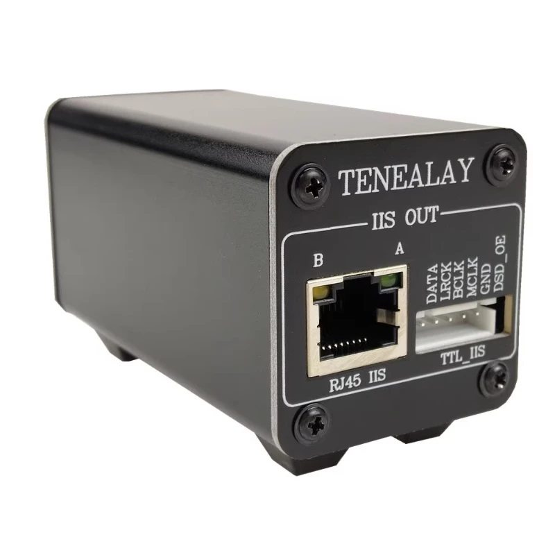 Teana HDMI to RJ45 IIS Signal Converter I2S Differential Signal to TTL Level HIFI DAC