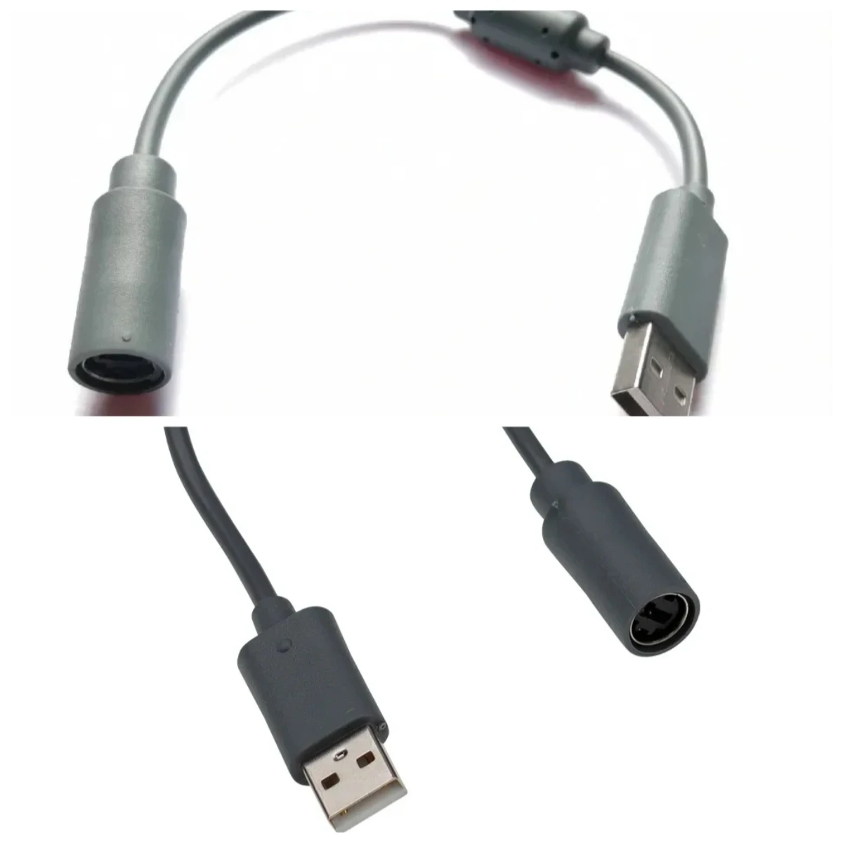 

USB Breakaway Extension Cable Adapter Connection Wire Cord For Xbox 360 Wired Game Controller Accessories