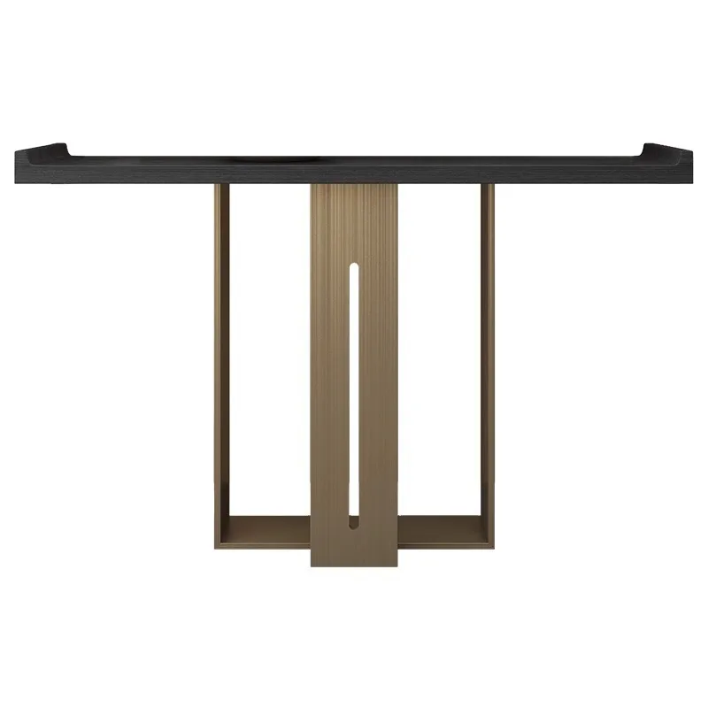 

New Chinese-style entrance table, entrance table against the wall, light luxury entry