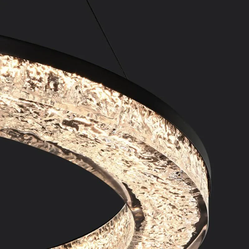 Nordic Minimalistische Woonkamer Kroonluchter Luxe Kristal Led Hanglamp Eetkamer Slaapkamer Verlichting Woondecoratie