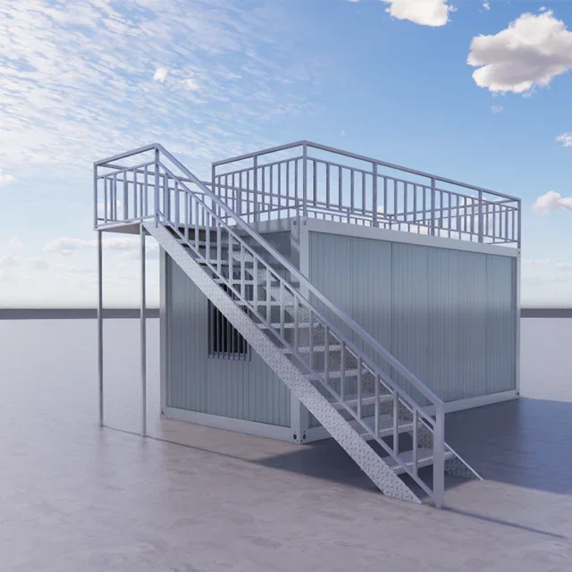 

Prefabricated Foldable Easy to Assemble 20ft Container House Tiny Mobile Home Office