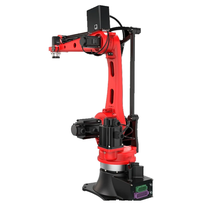 BORUNTE  8KG Payload Easy Operation Four-Axis Articulated Industrial  Palletizer Robot Arm Machine for Light Manufacturing