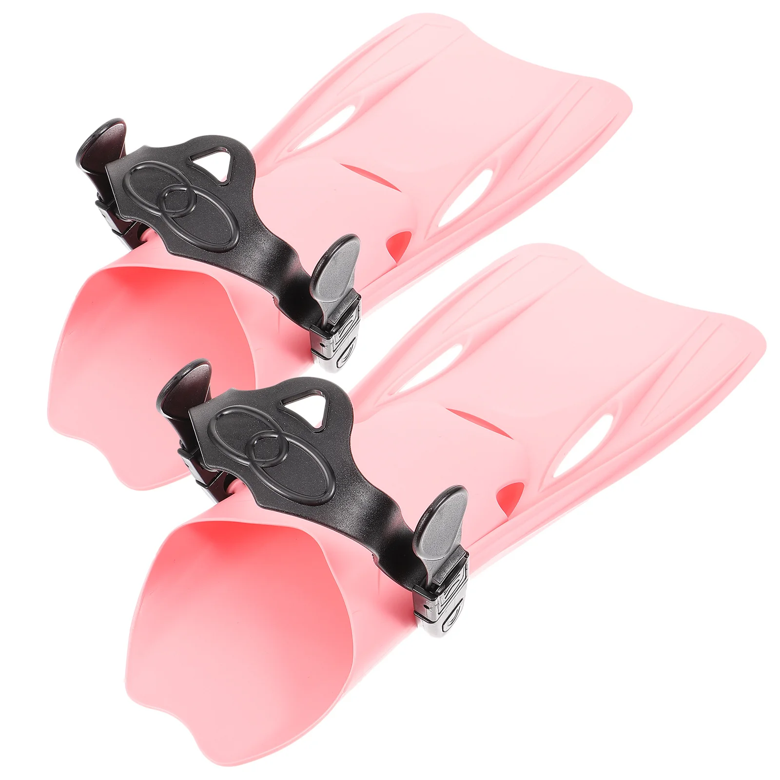 

1 Pair Adjustable For Adults Lightweight Portable Snorkeling Fins Diving Flippers Swimming Training Gear Pool Sea
