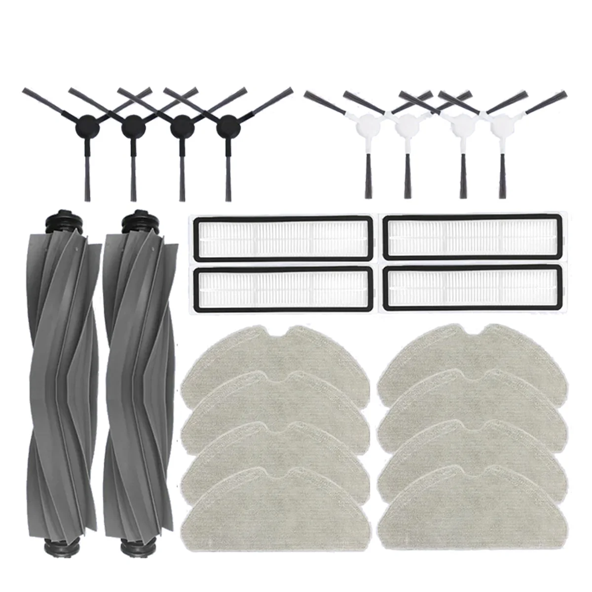 

A76Z для робота-пылесоса Bot D10S/D10S Pro, накладка для швабры, роликовая основная боковая щетка, фильтр Hepa, запасные части, аксессуары