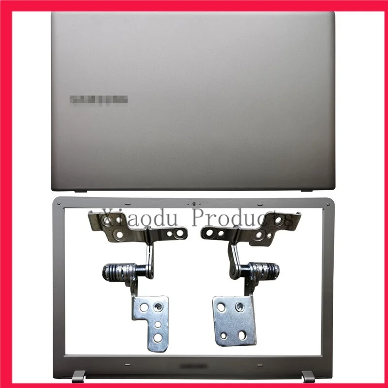 

Для Samsung np510r5e np470r5e Серебряная задняя крышка ЖК-дисплея с передними петлями (LR)