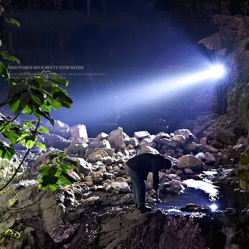 自己防衛ポータブルミニ緊急 LED 懐中電灯記事ハイパワー懐中電灯強力な多機能ランタントーチツール