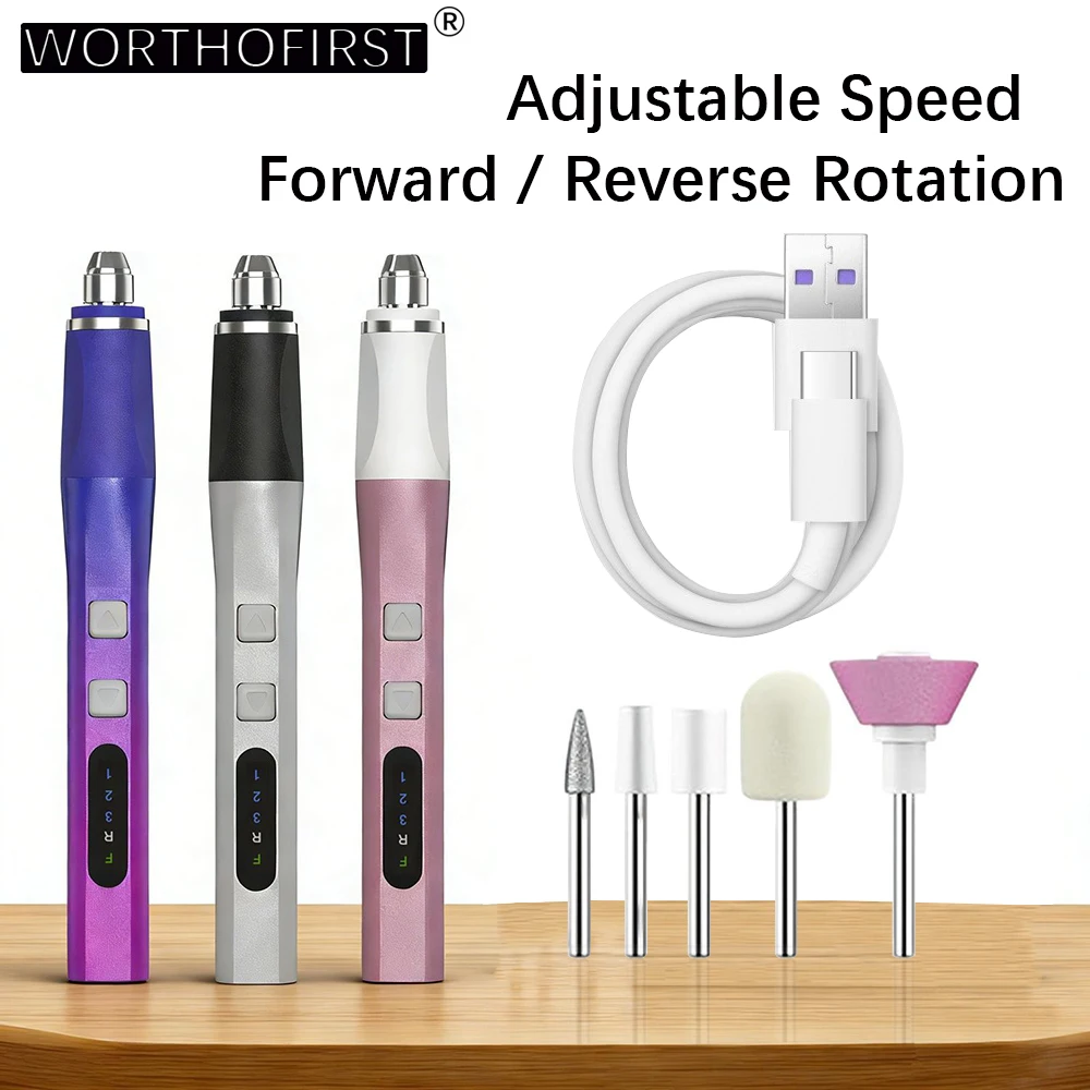 

Многофункциональный шлифовальный инструмент с функцией вращения вперед/назад, идеально подходит для создания дизайна ногтей, изготовления ювелирных изделий, резьбы, в качестве подарка