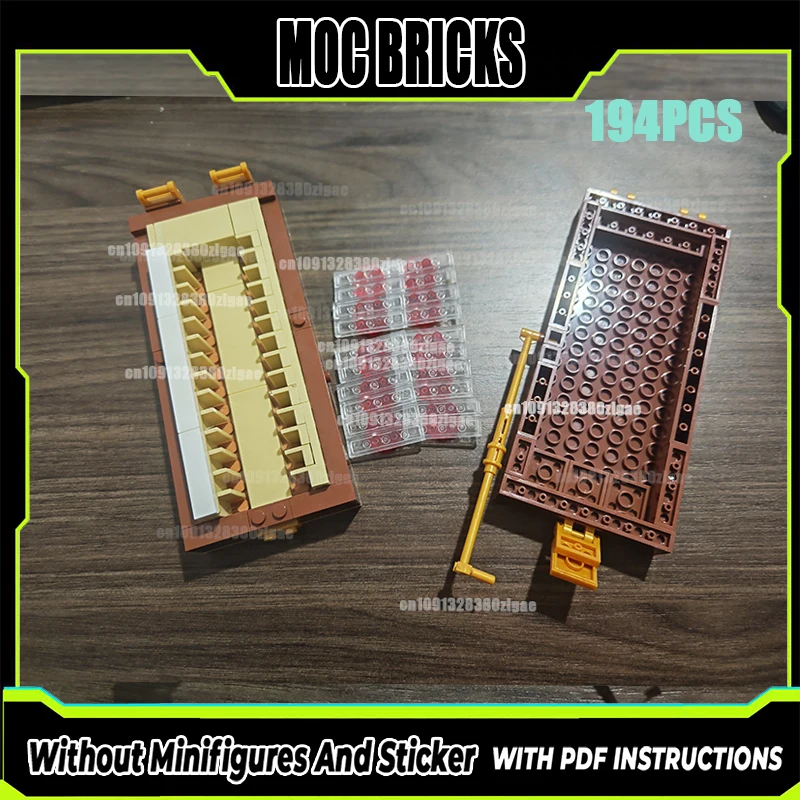 

Изысканный новый продукт Moc Building Blocks Dexter Morgan's Trophy Box Technology Модульный строительный блок Модель Подарочная игрушка DIY Set