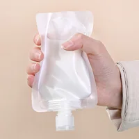10Pcs 30/50/100ML Travel Storage Bag Portable Packaging Cosmetic Lotion Shower Gel Shampoo Leakproof Refillable Empty Bag 3