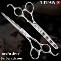 Titan Scissors Professional barber Hairdressing Shears Hair Cutting Machine Barber Shop Hair Scissors