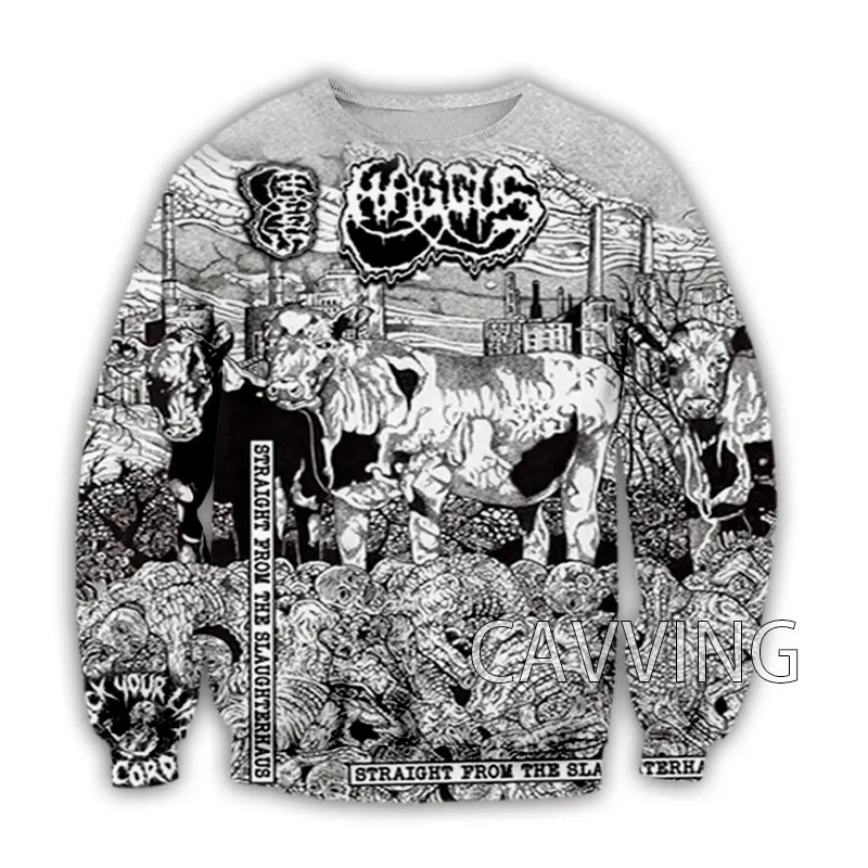 

CAVVING 3D Printed HAGGUS ROCK Crewneck Sweatshirts Harajuku Styles Tops Long Sleeve Sweatshirts for Men/women