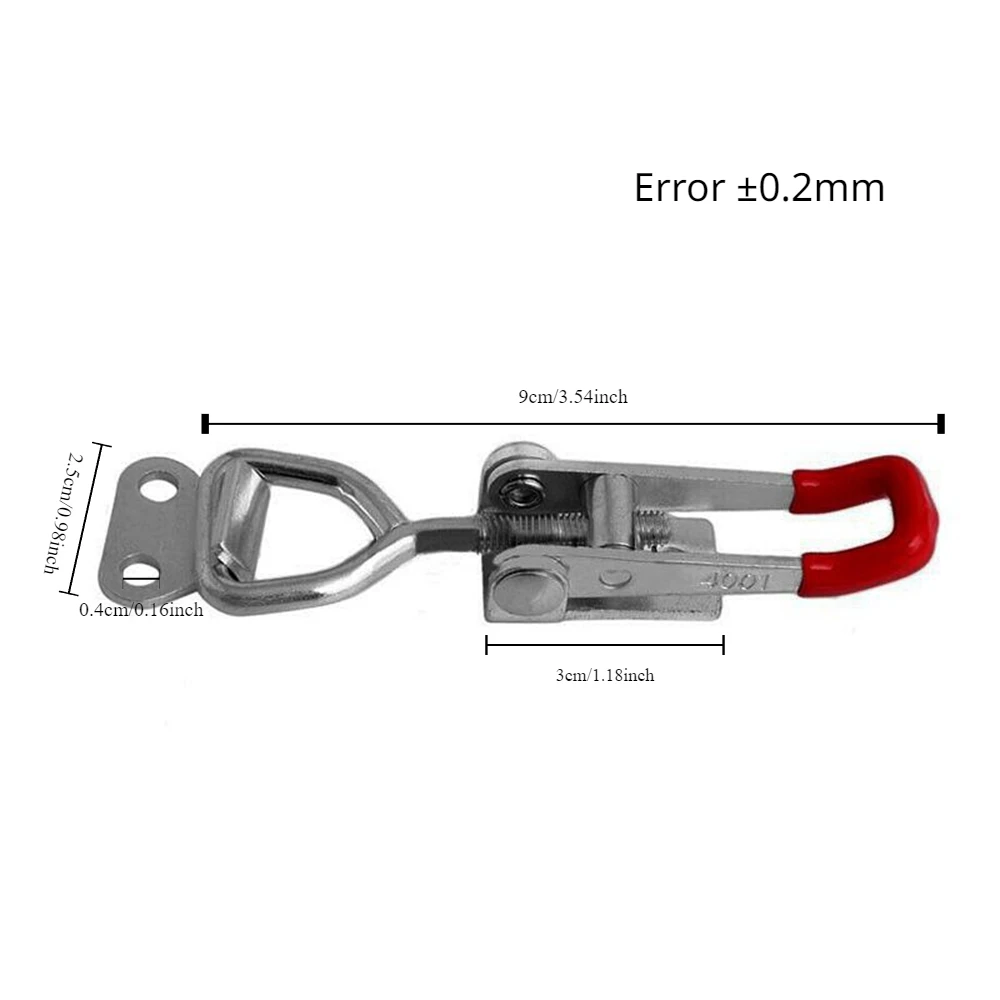 Professional Universal Quick Metal 150Kg 330 Lbs Hold Holding Capacity Latch Hand Tool Toggle Clamp for Woodworking