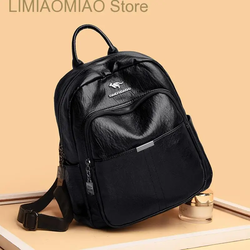 

New Luxury Backpack Female Designer Women's Shoulder Bag School Backpack for Girl High Quality Leisure Sac Travel Backbags