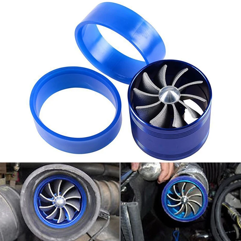 Car Single Sided Turbo Universal Automobile Intake Turbo Vehicle Engine  Turbocharger Power Modification Accessories