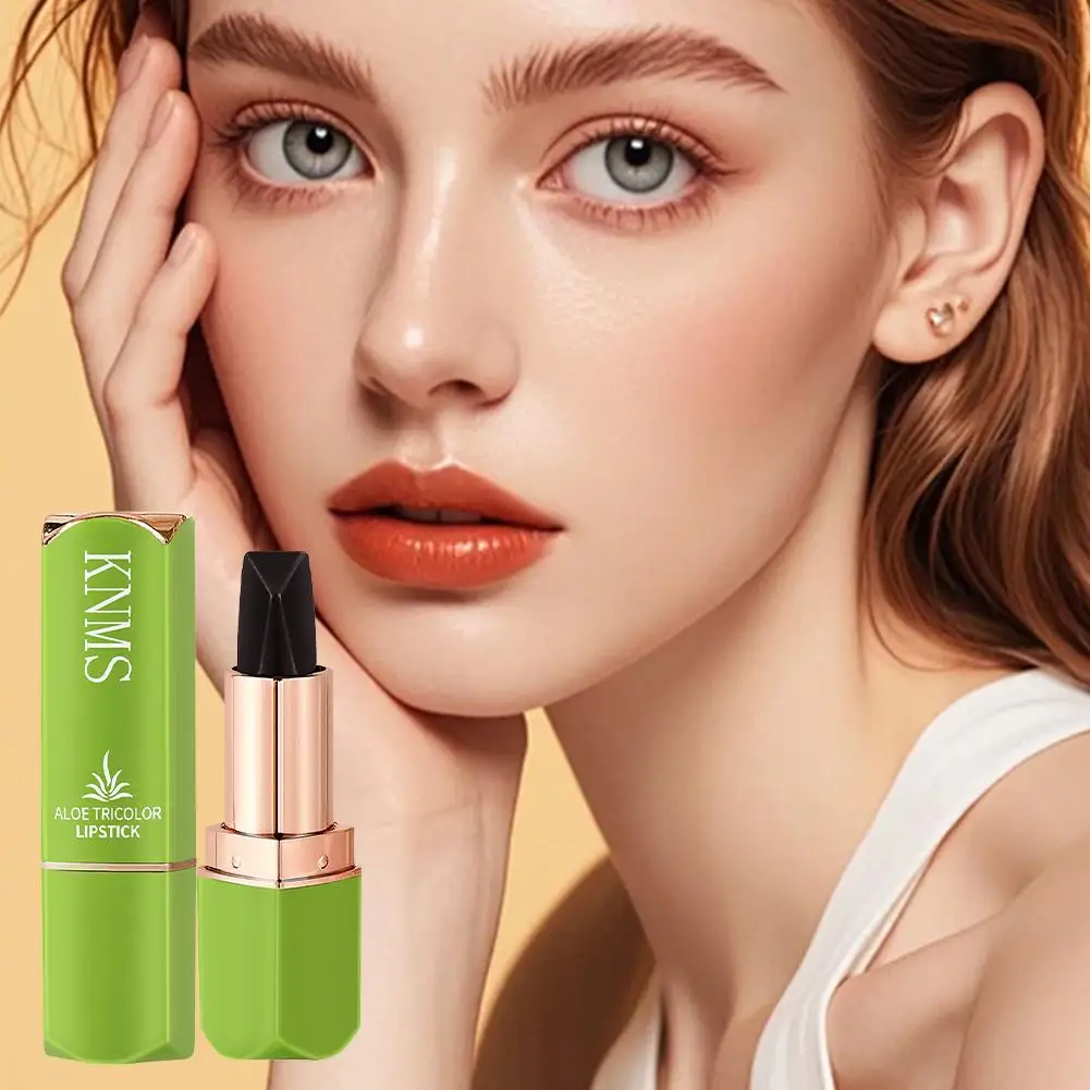 Primavera Aloe Vera Rossetto idratante Balsamo a lunga durata Colore Comestics Cambiamento di temperatura Labbra Lucidalabbra Nutriente M Z0O3
