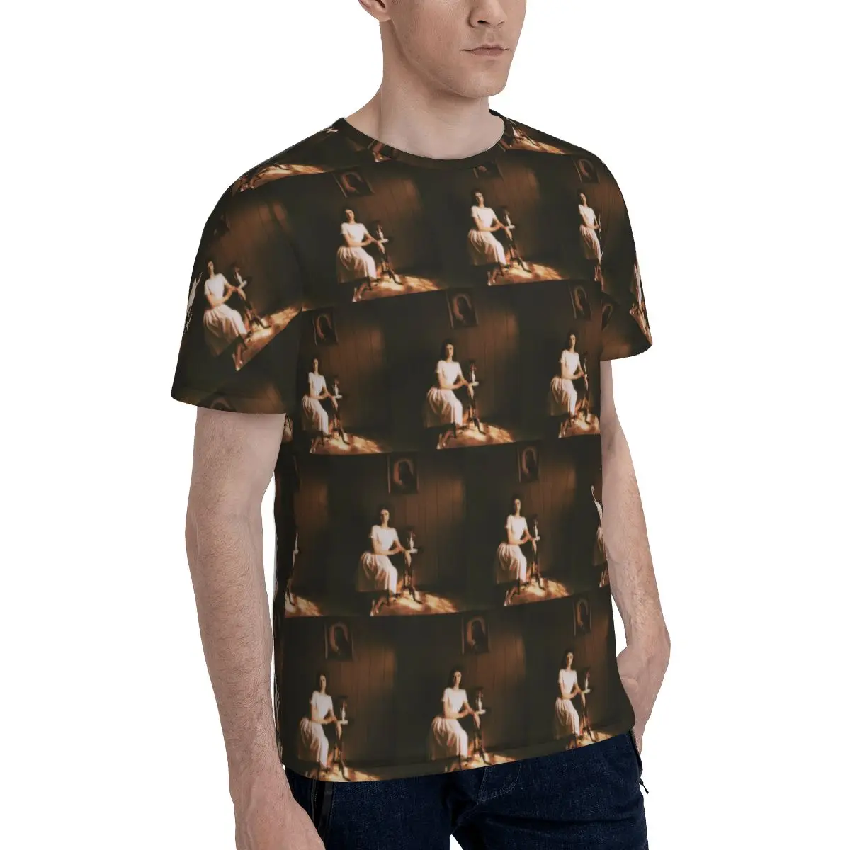 Ethel Cain Singer Album Music Tour 2024 T-Shirt for Men Cotton T Shirts Men's Short Sleeve Crew Neck Summer Clothes Tops