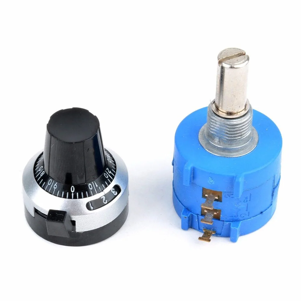 10 turns Multiturn-Potentiometer Wirewound Passive Components rotary potentiometer electronic component ssupplier
