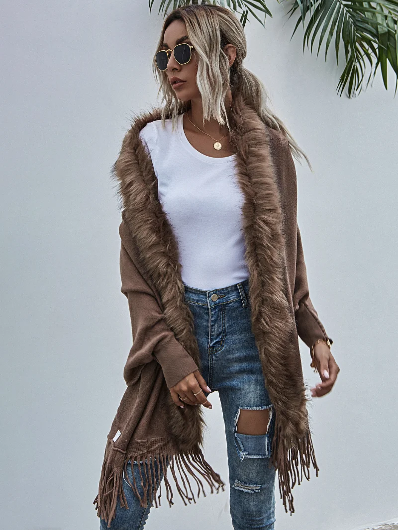 Fur Jacket 2022 Faux Fur Vrouwen Warm Winter Jassen Y2K Roze Zwarte Lange Mouwen Oversized Losse Vintage Mode Straat Outfits