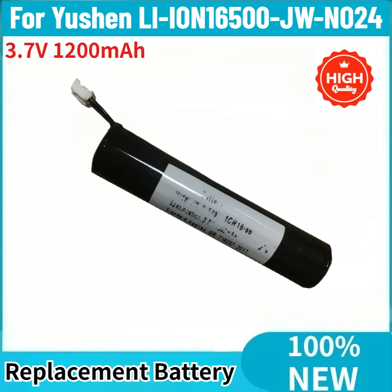 

High Quality Battery 3.7V 1200mAh for Yushen LI-ION16500-JW-NO24 Brand New Replacement Battery