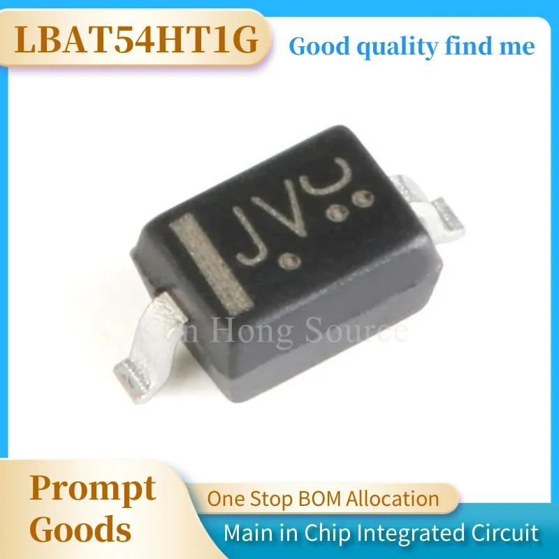 

1pcs/lot LBAT54HT1G LBAT54HT LBAT54 JV SOD-323 Schottky diode New original