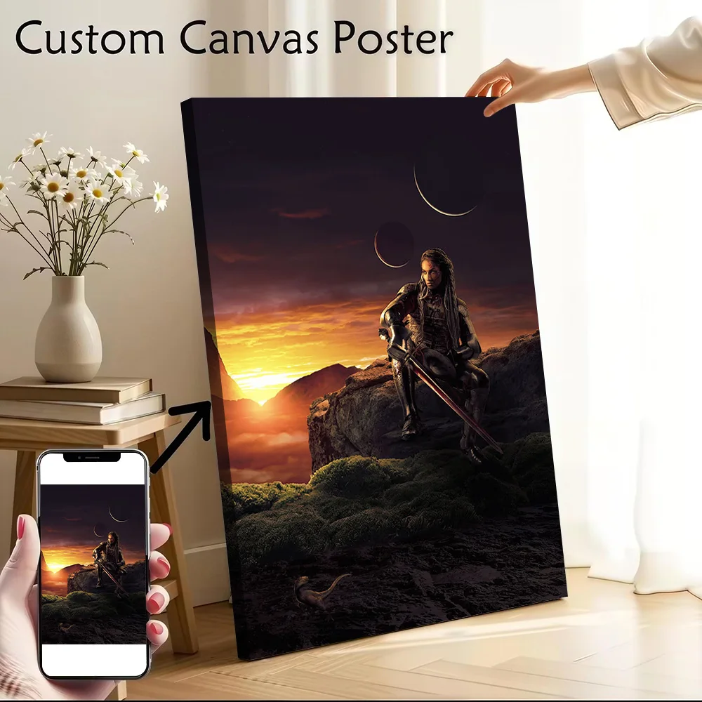 THE LAST DEMON IS SLAIN Canvas Wall Arts Poster Customizable Pictures Printing for Room Home Decor Luxury Decoration Bedroom