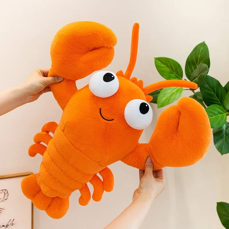 Cute Crayfish Plush Doll Cute Simulation Crayfish Plush Toy Gift Fashion Ideal Plush Pillow Toy Gift for Friends Surprise Gift