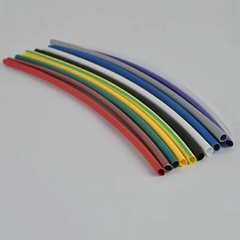 Sleeving Heat Shrink Tube Supplies Tubing Wire 2 1 5 Sizes 55pcs Assortment Heatshrink Kit Polyolefin Electrical