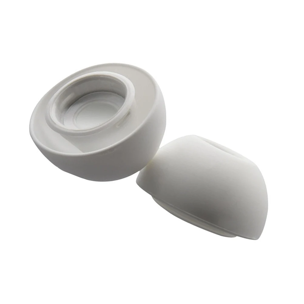 

Ear Plugs Earplugs Headphone Case Earbuds Pearlescent Eartips White Earphone Caps