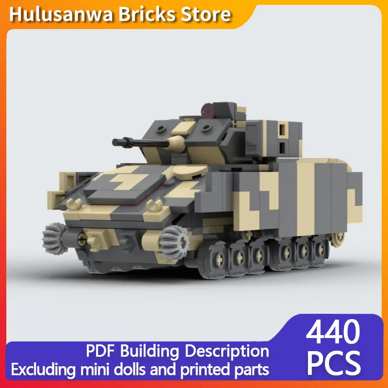 

M2 пехотная боевая модель автомобиля MOC строительные кирпичи военное оборудование модульные технологии подарки праздник собрать детский игрушечный костюм