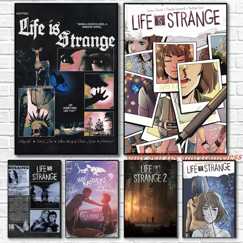Art Game L-Life Is Strange For Love Poster HD Poster Wall Art interior Hallway Home Decoration Holiday Gifts