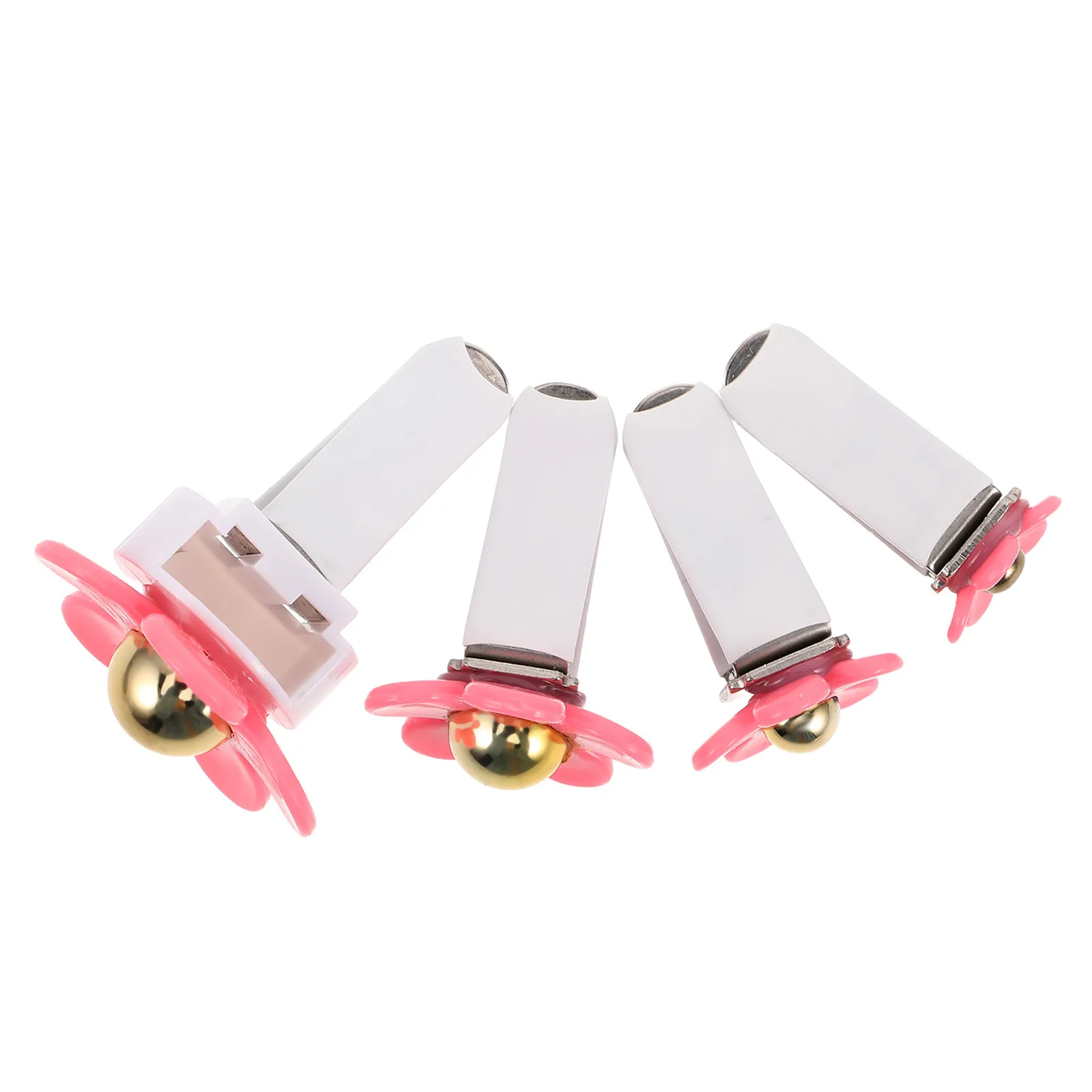 4Pcs Cute Daisy Air Vent Clip Car Freshener Diffuser with Adjustable Hook for Vehicle Office Bedroom Air Purification Scent