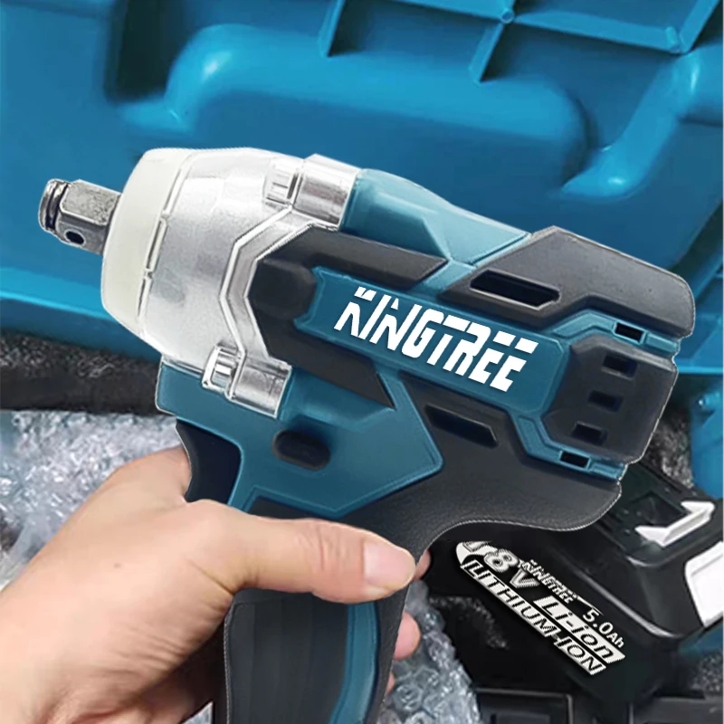 Imagem -06 - Kingtree-brushless Chave de Impacto Elétrica Cordless High Torque Ferramenta Elétrica para Makita 18v Bateria 588n.m 2