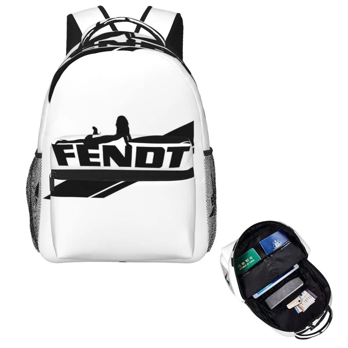 

Fendt Caravan Backpack Hot Sale Daypack Large Capacity Kids BookBag School Bag Shoulder Bags for Men Women