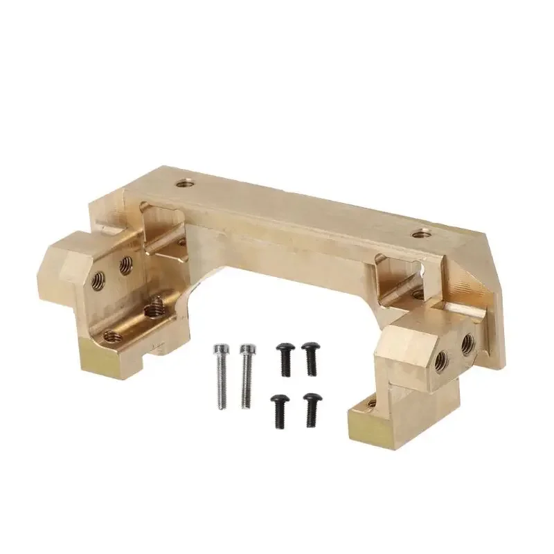 

94g Heavy Duty Brass Front Bumper w/Servo Mount for Trxs TRX-4 TRX4 1/10 RC Crawler Truck Hop Up Option Parts