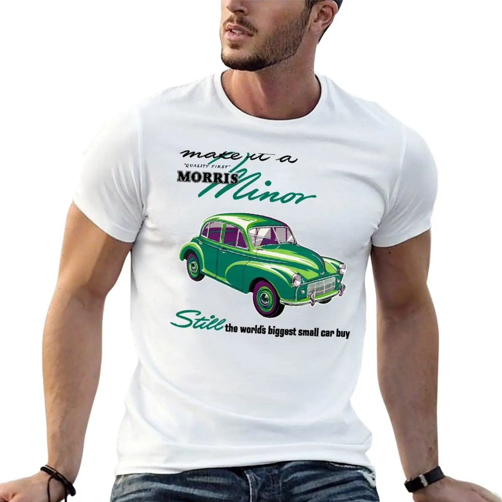 MORRIS MINOR T-Shirt Luxury man animal prinfor boys designer t shirt men