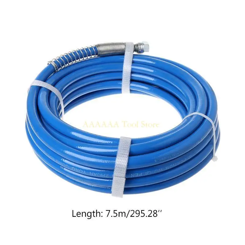 

A2BE 7.5m Airless Paint Hose Tube Pipe 5000PSI Sprayer Fiber For Sprayer