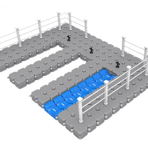 High Quality Modular Floating Bridge Plastic Terminal Cube Water Platform