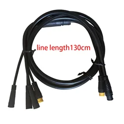 E-bike Main Cable 10-pin Waterproof Connector 2T4 Cable for LSW Controller with Headlight Bicycle Integrated Harness