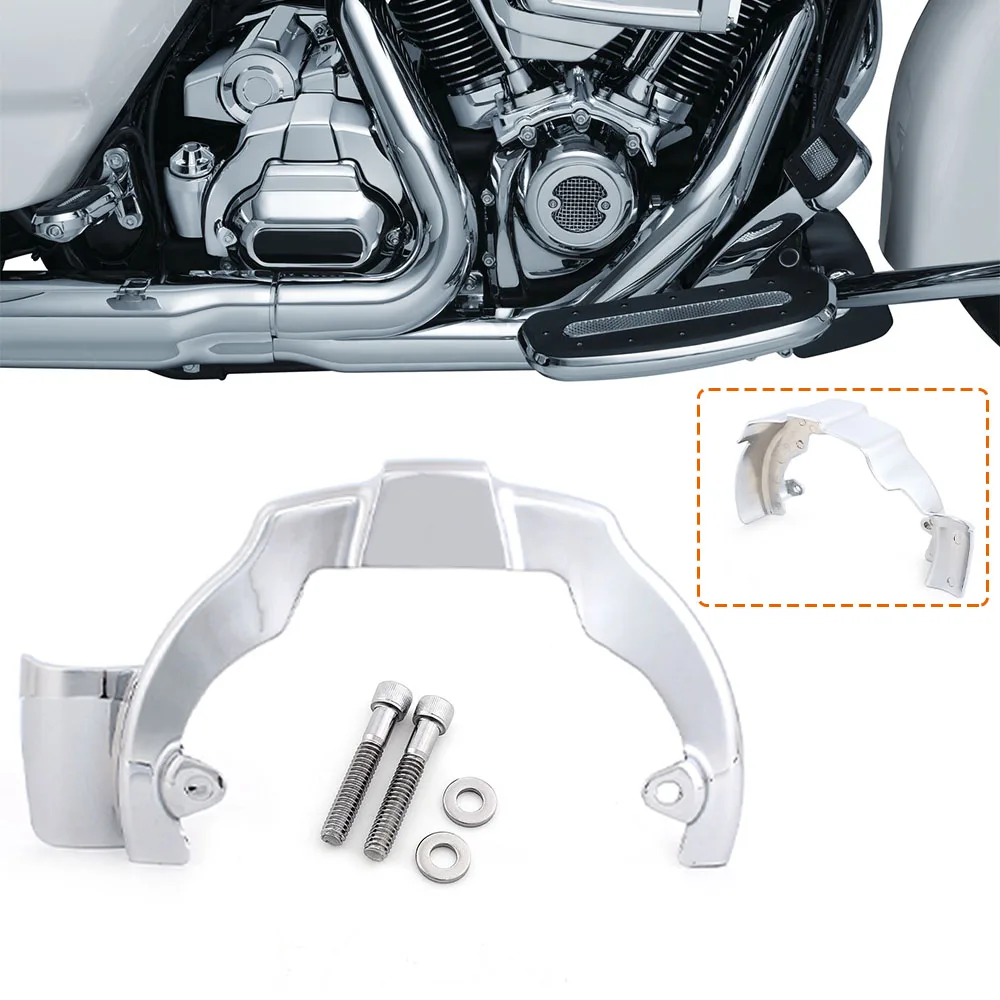 1Pc Aluminum M8 Engine Trim For Harley Touring Road King Street Electra Glides FLHX FLHR 2017-2021 Transmission Shroud Covers