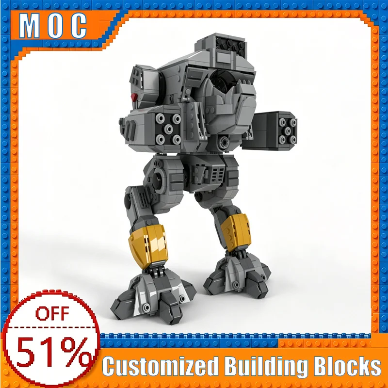 

1794 Parts Daishi/Dire Wolf OmniMech Building Blocks Model Assembly Educational Toy Creative Collection Birthday Popular Gifts