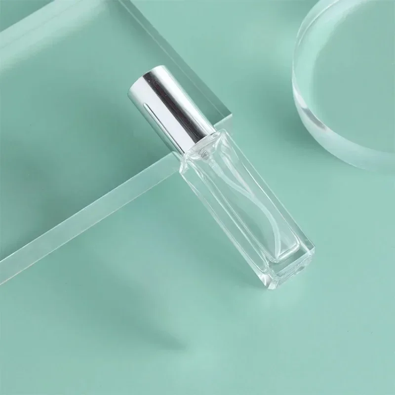 10ml Mini Perfume Spray Bottles Glass Refillable Bottle Portable Travel Oils Liquid Cosmetic Container Perfume Atomizer