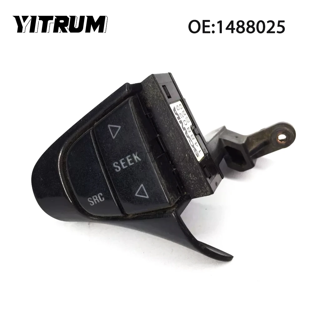 

YITRUM 1488025 1488026 Steering Wheel Switch Module Light Key Control Button For SCANIA P G R T-series (2004-)