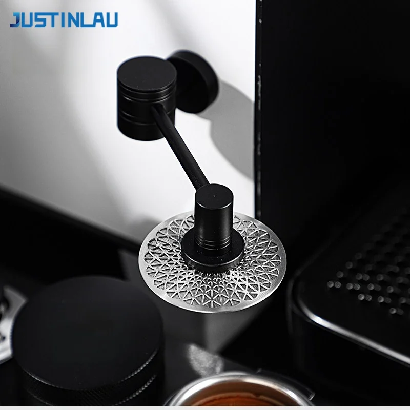JUSTINLAU Magnetic Puck Screen Holder Automatic adsorption Filter Screen Rack  270° Adjustable No Installation Coffee Accessory