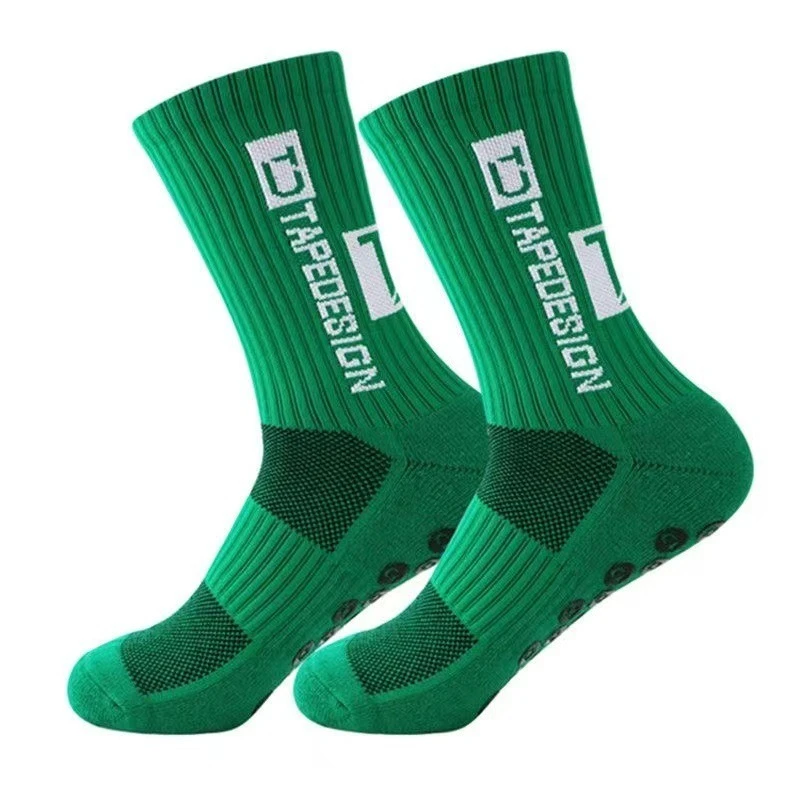 New Anti-Slip Football Socks For Men High Quality Soft Breathable Thickened Sports Socks Cycling Running Hiking Soccer Socks