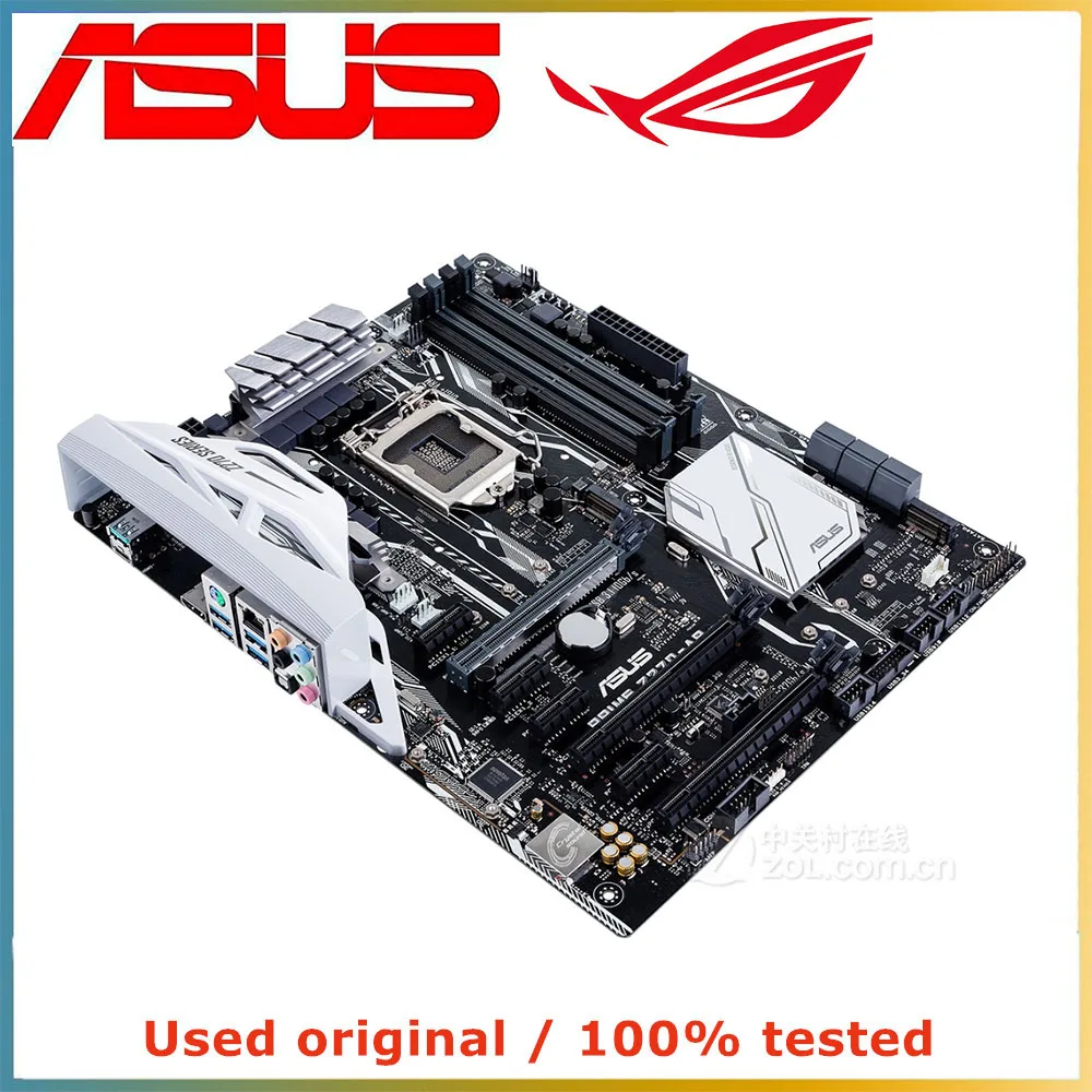 For ASUS PRIME Z270-AR motherboard, LGA1151 interface, supports 6/7th generation Core CPU, DDR4 four slots, dual M.2, USB3.1