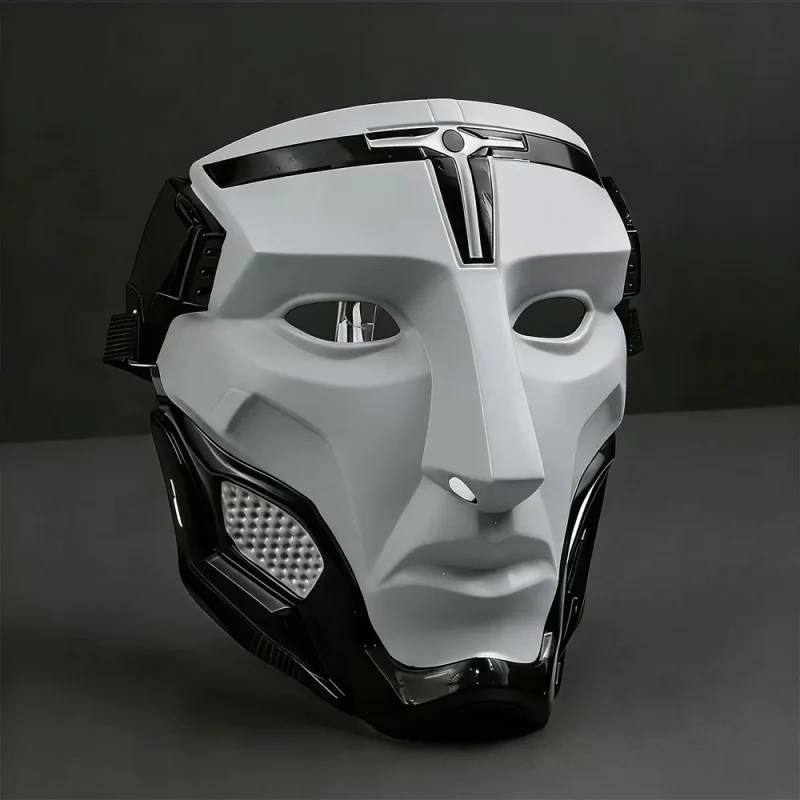 

Delta Action Game Warden Mask Full Face One To One Original Scale Metal Color Cosplay Prop For Comic Convention Adult Collection